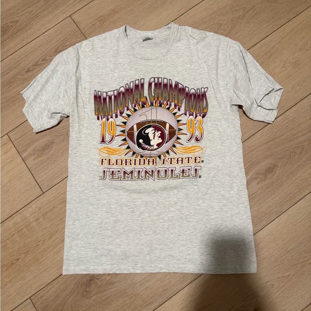 Florida State University Vintage 1993 national championship T Shirt